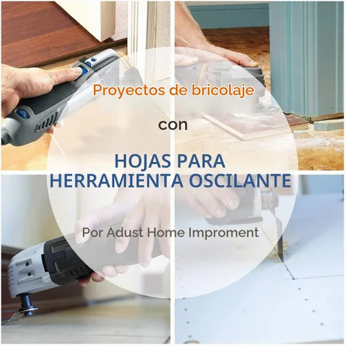 Vista 7 de Adust Juego de 50 cuchillas multiherramienta de madera, cuchillas de sierra oscilantes, para Dewalt Tools, Ryobi Bosch Ridgid Milwaukee Rockwell