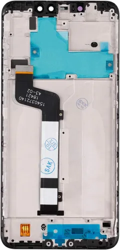 Vista 2 de Pantalla táctil LCD Asamblea digitalizador compatible con Xiaomi Redmi Note 6 Pro Display con marco+herramientas (negro)