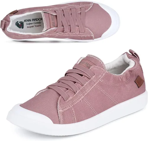 Vista 3 de JENN ARDOR - Tenis cómodos para mujer, elegantes, ligeros, adorables, planos, para caminar