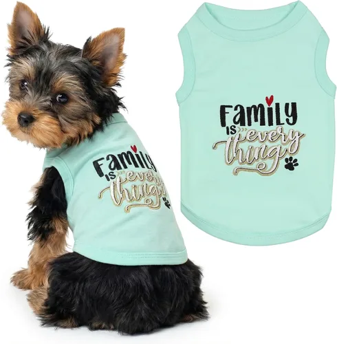 Vista 73 de Parisian Pet - Camiseta para perros y gatos, con texto en inglés Daddy's Girl, 2XS