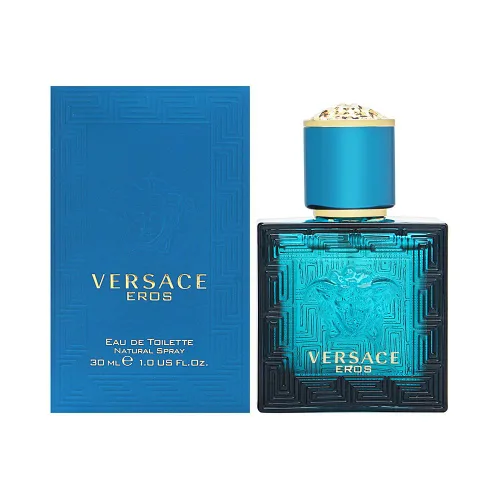 Vista 5 de Versace Eros Eau De Toilette Muestra de viaje en vial de espray .03 Oz/1 Ml