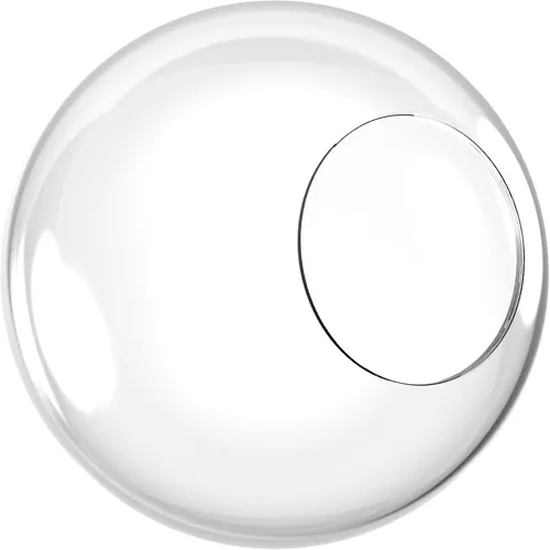 Vista 20 de KastLite Globo de poste de lámpara de acrílico prismático transparente de 8 pulgadas Textura prismática con cuello de ajuste de 3.91 pulgadas