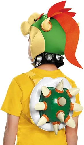 Vista 2 de Kit de disfraz infantil Bowser
