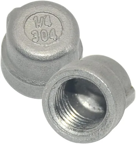 Vista 6 de 1/4 "0.25" casquillo,NPT hembra roscada de tubería fundida,Acero inoxidable 304