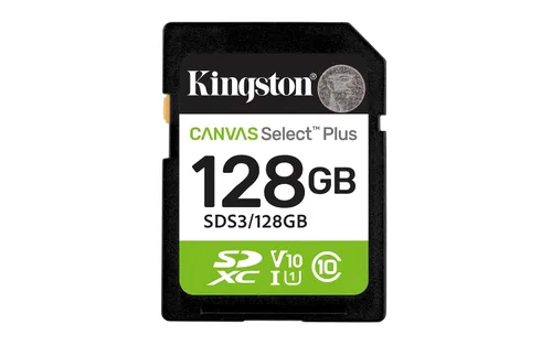 Vista 8 de Kingston Tarjeta SD Canvas Select Plus de 64 GB de hasta 100 MB/s Clase 10, UHS-I, U1, V10 SDS3/64GB