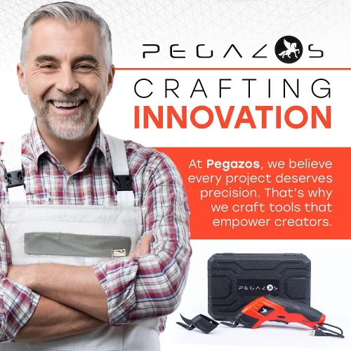 Vista 7 de Tijeras eléctricas inalámbricas, herramienta de corte recargable para tela, cartón, plástico, papel, cuero, hoja desmontable, agarre ergonómico