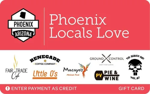 Vista 2 de Best of Cities Tarjeta de regalo electrónica de amor de los locales de Phoenix
