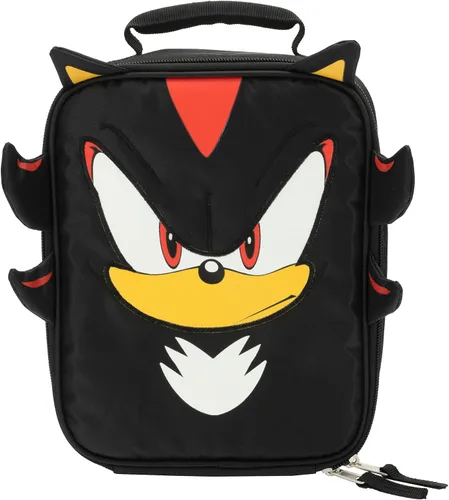 Vista 4 de AI ACCESSORY INNOVATIONS Sonic The Hedgehog - Lonchera aislada Amy Rose Mini enfriador para juegos con características 3D y mango acolchado