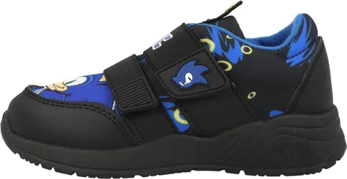 Vista 4 de Sonic The Hedgehog Zapatillas deportivas azules para niños