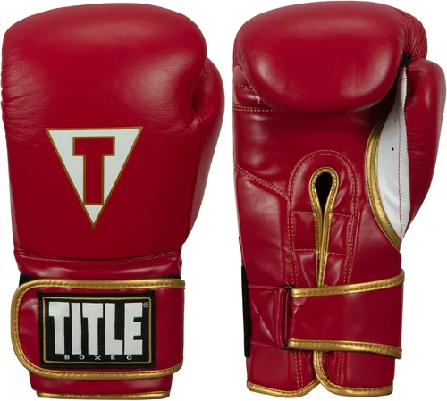 Vista 9 de Title Boxeo Guantes Mexicanos de Cuero Quatro - Guantes de Boxeo, Guantes de Saco de Boxeo, Guantes de Kickboxing, Guantes de Boxeo, Guantes de Saco