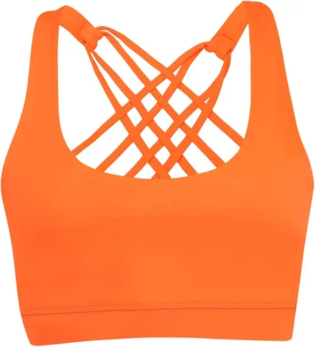 Vista 2 de EILYEE Women High Impact Sports Bra Criss Cross Back Padded Bra Workout Fitness Sports Yoga Bras