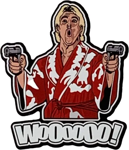 Vista 5 de PatchOps Calcomanía de la serie All American Gunner Badasses