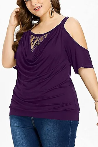 Vista 3 de NEYOUQE Camisetas de manga larga para mujer, estilo casual, cómodas, color liso, para verano, para mujer