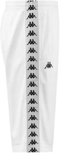 Vista 2 de Kappa Banda Treadwell 3500920-A04 - Pantalones cortos para hombre, blanconegro, talla S, Blanco