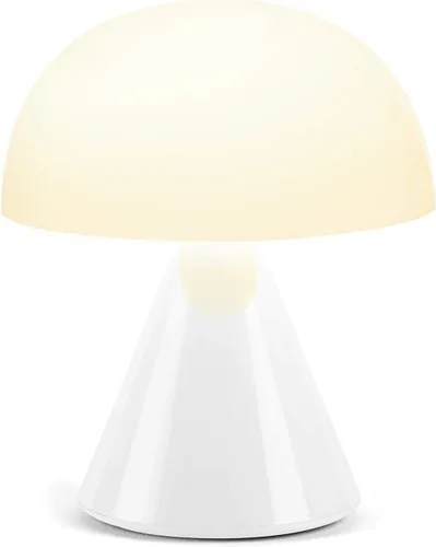 Vista 15 de Lexon Mina - Lámpara de Hongo Pequeña – Luz LED Portátil de Mesita de Noche para Dormitorios, Niños y Guardería – Recargable con 12h de Autonomía