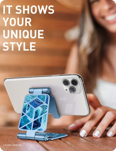 Vista 7 de i-Blason Soporte de teléfono celular para escritorio, soporte para teléfono celular, se adapta a todos los teléfonos inteligentes, iPhone 16, 15