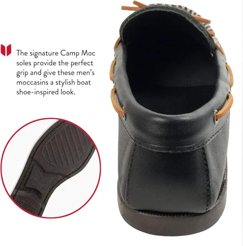 Vista 4 de Mocasín Minnetonka clásico, para hombre