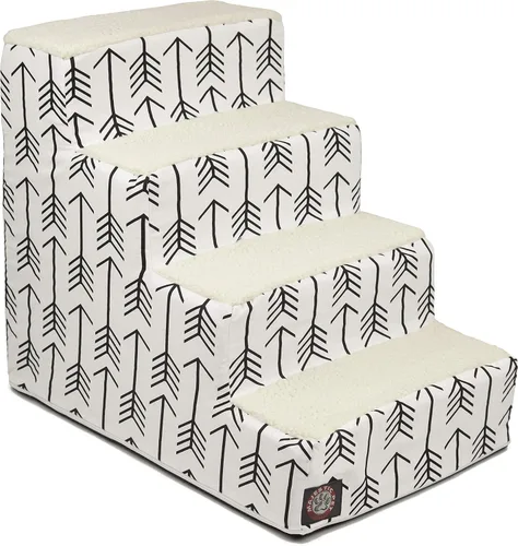Vista 63 de Majestic Pet - Escaleras portátiles para mascotas suave escalón de espuma de sherpa escalones para perros y gatos rampa para cachorros