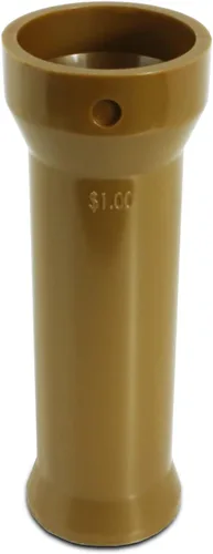Vista 9 de Cassida Tubo de envoltura de monedas compatible con Cassida C500/C800, cuartos, naranja (A-C5-25C)