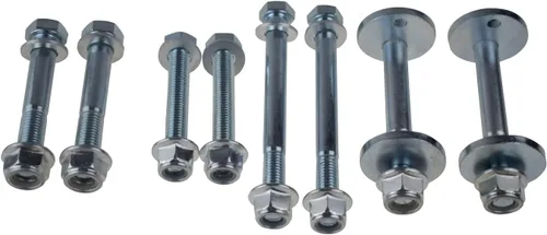 Vista 3 de Kit de tornillos de leva y accesorios de brazos de control delantero compatible con Dodge Ram 4x4 1500, 2500 y 3500 Truck 2003-2009