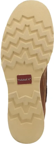 Vista 6 de Twisted X Zapatos casuales para hombre, Sillín tejido y sillín aceitado