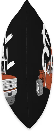 Vista 2 de Roll the Coal Pickup Truck Coal Rollers Coal Rolling Pickup Truck - Almohada para ventiladores diésel, 16 x 16, multicolor