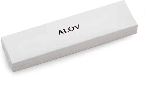 Vista 5 de ALOV Collar con colgante de plata de ley con diseño de corazón y circonita cúbica para padre e hija