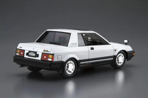 Vista 2 de Aoshima -Modelo de coche #83-1/24 Nissan HN12 Pulsar EXA '83-Model Kit