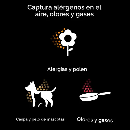 Vista 7 de Dyson Hushjet - Purificador compacto, diseñado para purificación de aire potente, silenciosa, para toda la habitación, hogares con mascotas