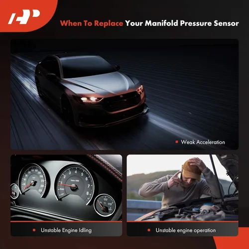 Vista 6 de A-Premium Sensor barométrico MAP de presión del colector compatible con Mazda CX-5 2013-2021, 3 2012-2021, 6 2014-2021 2.0L 2.2L 2.3L 2.5L