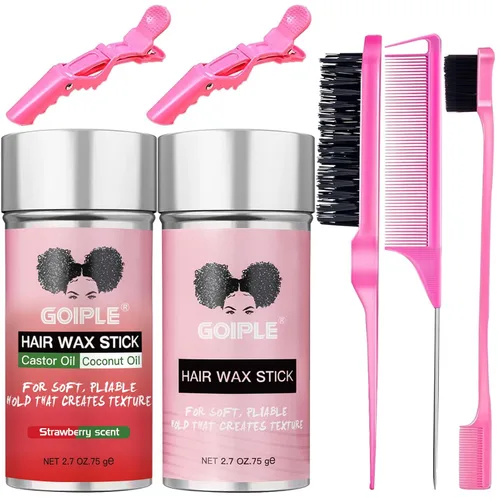 Vista 10 de Goiple Barra de cera - Pomada de cera de larga duración (2.7+0.56 oz) para cabello