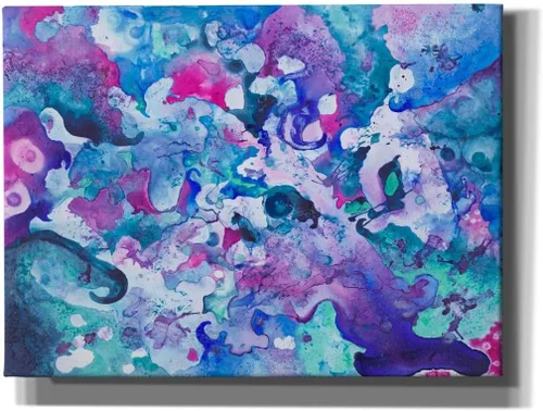 Vista 11 de Epic Graffiti 'Luminous Darkness' de Carissa Luminess, lienzo para pared, 16 x 12 pulgadas