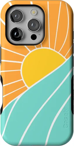 Vista 70 de Casely - Funda protectora para iPhone 16 Pro, diseño All Smiles, sticker de cara sonriente, colección Bold, compatible con MagSafe