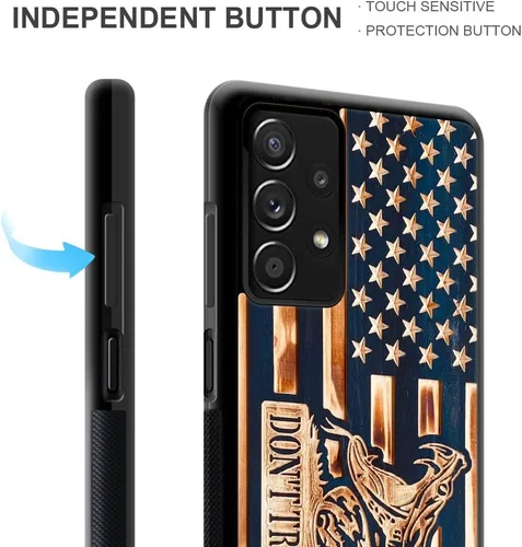 Vista 13 de DAIZAG Funda compatible con Samsung Galaxy A23, protección completa, a prueba de golpes, antiarañazos, funda de poliuretano termoplástico para Arte
