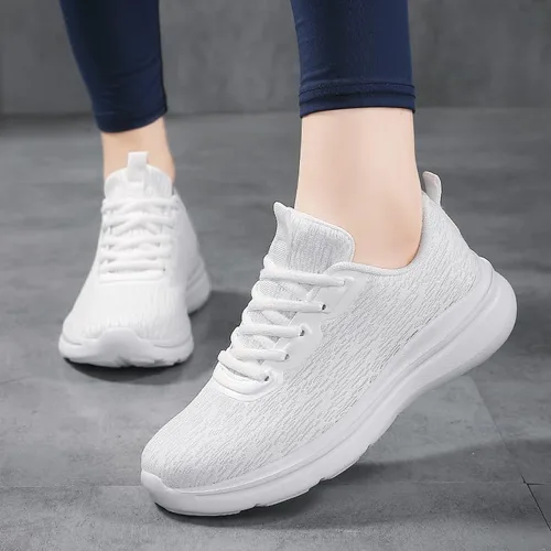 Vista 7 de Zapatos deportivos para correr para mujer, ligeros, a la moda, casuales, transpirables, atléticos