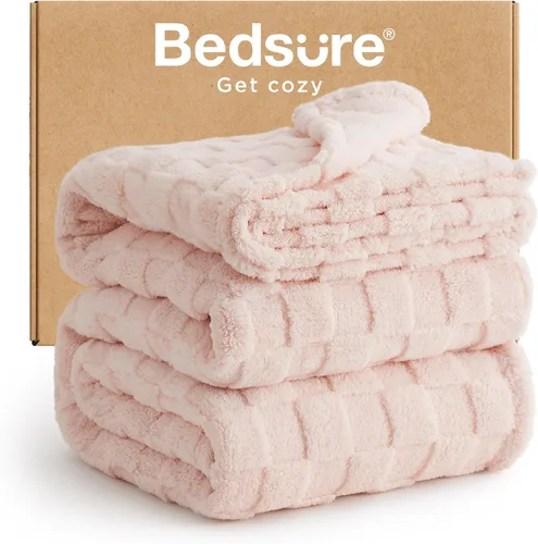 Vista 74 de Bedsure GentleSoft - Manta verde salvia para sofá, manta de forro polar a cuadros, regalos de Navidad para mujeres, hombres y niñas, bonita manta