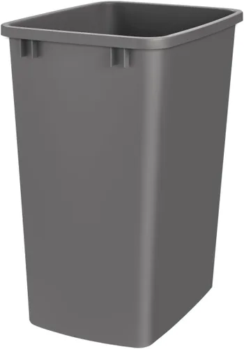 Vista 11 de Rev-A-Shelf Basurero de 33 L, Plateado Plata