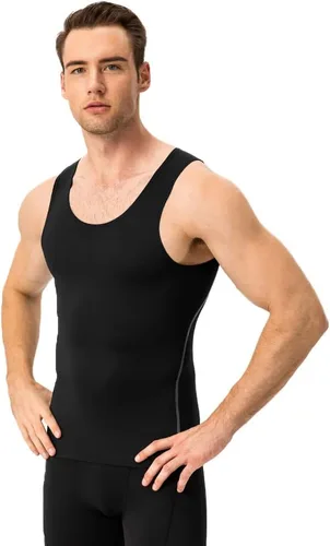 Vista 4 de Paquete de 13 camisetas sin mangas de compresión para hombres, culturismo, gimnasio, atlética, ajustadas, camisetas de entrenamiento