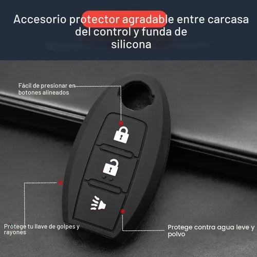 Vista 4 de 2 piezas compatibles con Nissan Z 370Z Armada Frontier Murano Pathfinder Rogue Titan Rogue Juke Leaf Kicks Quest Sentra Tiida Versa Note Xterra Negro