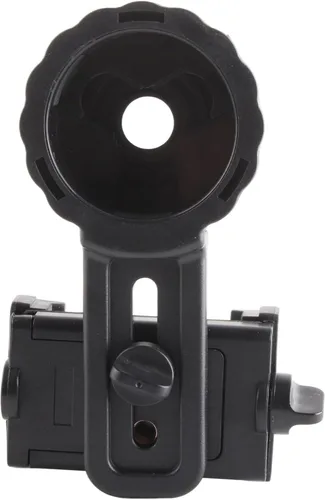 Vista 2 de Adaptador de cámara de teléfono, cámara universal para teléfono celular, telescopio monocular binocular, adaptador de microscopio fácil de llevar