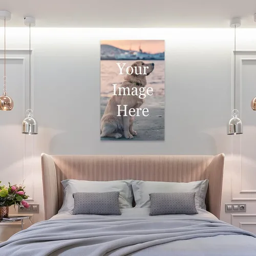 Vista 7 de Impresiones en lienzo personalizadas con tus fotos para mascotas/animales, imágenes de lienzo personalizadas para pared a imprimir enmarcadas