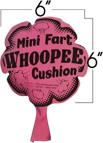 Vista 3 de ArtCreativity Juego de 12 cojines Whoopee para niños, divertidos cojines Whoopee que hacen ruido, juguete de broma de pedo, regalo novedoso de broma