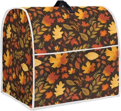 Vista 27 de Dreaweet Fall Pumpkin Print Kitchen Mixer Covers for Stand Mixer 4.5-5 qt, Kitchen Aid Accessories and Attachments, Washable