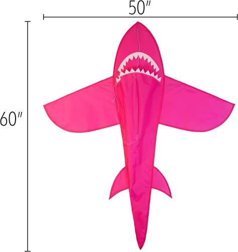 Vista 5 de in The Breeze 3D Shark Kite - Single Line - Easy-Flying - Includes Kite Line and Bag