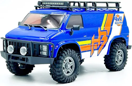 Vista 9 de HOBBYPLUS CR18P EVO 2 Rock RC Crawler - Mini rastreador RC escala 1/18 con transmisión de dos velocidades, engranajes totalmente metálicos