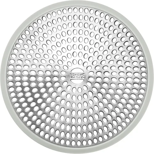 Vista 8 de LEKEYE Atrapa cabellos para el drenaje de la ducha Colador Cubierta para el drenaje de la ducha Protector para el drenaje del baño, acero Negro