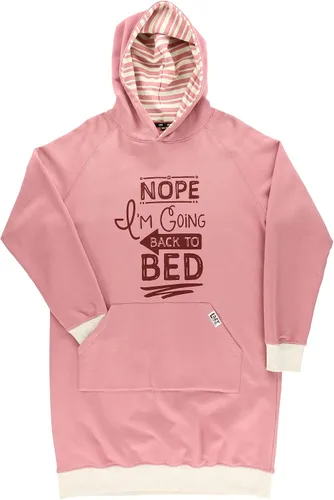 Vista 9 de Lazy One Sudadera con capucha de gran tamaño, ropa de dormir cómoda, vestido de suéter para mujer