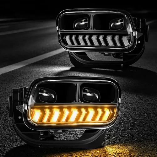 Vista 10 de Kit de luces antiniebla para Dodge Ram 1500, Ram 2500/3500 2009-2012, 2010-2018