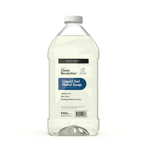Vista 15 de Clean Revolution Jabón de manos en gel líquido, líquido sedoso rico, espuma rápida, enjuague rápido, contiene aceites esenciales reales