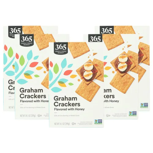 Vista 7 de 365 by Whole Foods Market, Galletas Graham, 14.4 onzas